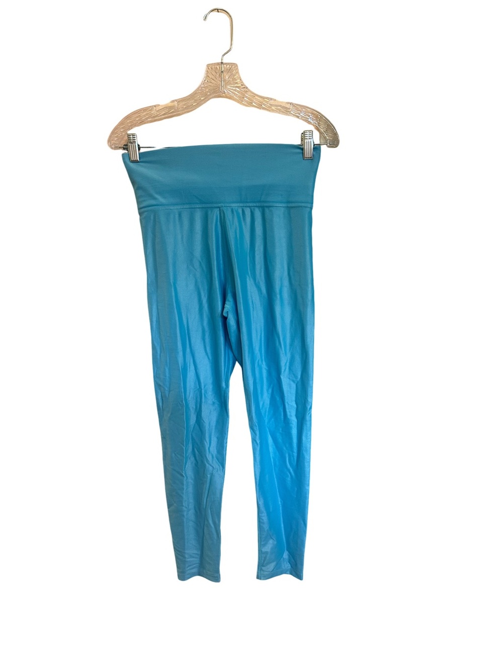 Carbon38 Takara Shine High-Waist Turquoise Yoga Leggings NWOT